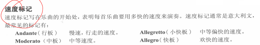 速度标记