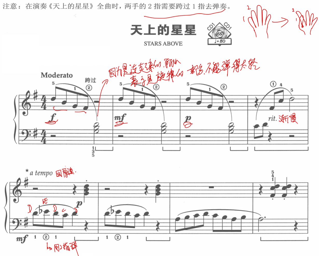 天上的星星